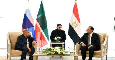 مصر وتتارستان الروسية تبحثان زيادة التعاون الصناعي والسياحي والتبادل التجاري