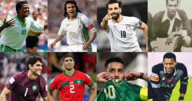 نجوم عرب حلّقوا بكرة القدم وحفروا أسماءهم في تاريخ كأس العالم