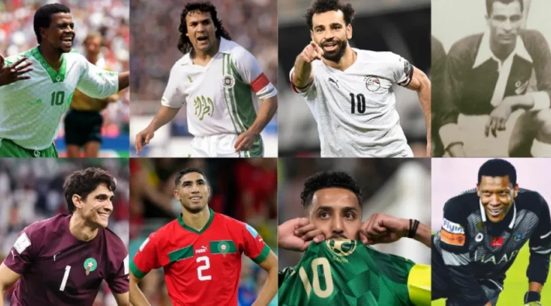 نجوم عرب حلّقوا بكرة القدم وحفروا أسماءهم في تاريخ كأس العالم